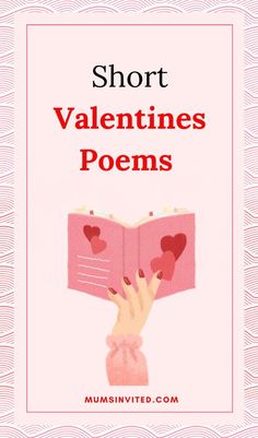 short valentine's poem for kids to read