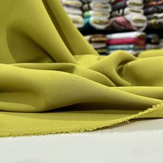 Mustard Green Italian Crepe Fabric, Clothing Fabric, Dress Fabric,Sewing Fabric, Crepe Fabric(150 cm or 1.64 yards or 57 inch) Discover the elegance of our Mustard Green Italian Crepe Fabric, Fashion Fabric, Clothing Fabric, Dress Fabric,Sewing Fabric, Crepe Fabric(150 cm or 1.64 yards or 57 inch), the perfect choice for designers seeking sophistication and versatility. Crafted from the finest Italian crepe, this luxurious fabric features a rich copper hue, ideal for fashion-forward dresses, bus Mustard Fabric, Mustard Green, Clothing Fabric, Elegant Attire, Professional Wardrobe, Luxurious Fabric, Fashion Project, Fabric Sewing, Crepe Fabric