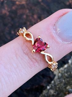 Ruby Ring Gold Rings For Women Heart Ring Topaz Ring Dainty | Etsy Adjustable Heart-shaped Birthstone Ring For Valentine's Day, Valentine's Day Adjustable Heart Birthstone Ring, Valentine's Day Heart-shaped Birthstone Ring, Infinity Heart Ring For Valentine's Day, Infinity Heart Ring For Valentine's Day Promise, Infinity Promise Ring For Valentine's Day, Valentine's Day Open Heart Ring With Birthstone, Heart-shaped Crystal Birthstone Ring, Valentine's Day Crystal Gemstone Ring