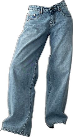 Straight Wide Leg Jeans, Boyfriend Trousers, Long Denim Pants, Washed Blue Jeans, Baggy Jeans For Women, Low Rise Baggy Jeans, Jeans Trendy, Low Waisted Jeans, My Clothing Style