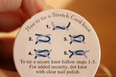 the instructions for how to use a stethoscope on a button or magnet