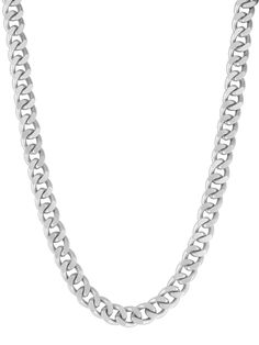 Chunky Cuban Link Chain Necklace | Sensitive Skin Friendly | Satin finish Approx. 18" in length with 3" extender. Luxury Silver Necklace With Rolo Chain, Luxury Sterling Silver Box Chain Necklace, Stocking Stuffers For Mom, Holiday Graphics, Cuban Link Chain Necklaces, Link Chain Necklace, Gift Bundles, Cuban Link Chain, Cuban Link