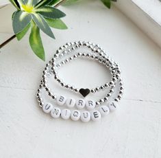 Beaded Name Bracelet-personalized Bracelet for Women-mama Bracelet-custom Bracelet-bracelet for Mom-gift for Women - Etsy Inspirational Personalized White Name Bracelet, White Personalized Name Bracelet, Personalized White Name Bracelet, Meaningful White Personalized Name Bracelet, Custom Name Silver Beaded Bracelets For Friendship, Silver Custom Name Beaded Bracelet For Friendship, Silver Beaded Bracelet With Custom Name For Friendship, Silver Beaded Friendship Bracelet With Custom Name, Silver Hypoallergenic Friendship Bracelets With Round Beads