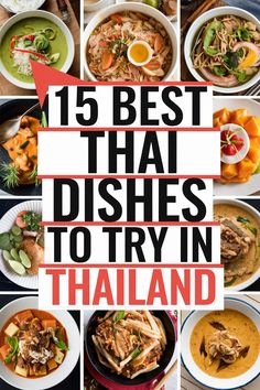 best thai dishes to try What To Eat In Thailand, Thai Foods Authentic, Traditional Thai Food Recipes, Thai Food Authentic, Thailand Food Photography, Thailand Food Recipes, Tai Food Recipes, Thai Cooking Recipes, Thai Side Dishes