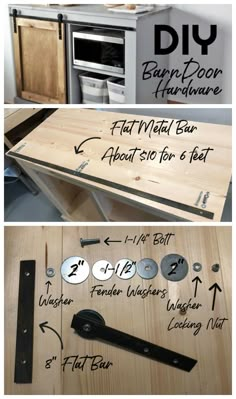 the instructions for how to build a diy kitchen island