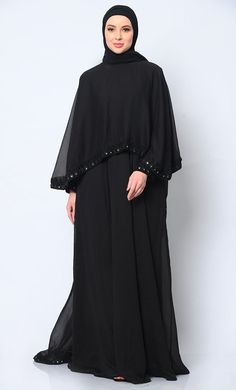 Step into the realm of elegance and sophistication with our stunning 3-piece ensemble, meticulously crafted to redefine your style with grace and beauty. The focal point of this ensemble is the Abaya, featuring a delicately embroidered border that adds a touch of regal charm to its classic silhouette. This Abaya,  Acco Elegant Floor-length Dabka Abaya, Elegant Floor-length Khimar For Wedding, Elegant Floor-length Abaya With Dabka, Elegant Long Khimar For Eid, Elegant Maxi Length Khimar For Eid, Elegant Wedding Khimar Maxi Length, Elegant Wedding Khimar In Maxi Length, Elegant Maxi Length Wedding Khimar, Elegant Floor-length Khimar For Eid