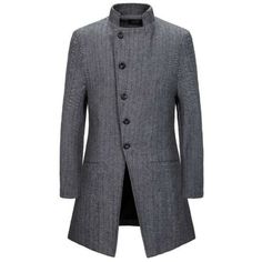 Free & Fast shipping 100% Satisfaction guarantee 30 Days Money Back 100% DELIVERED & TRACKED lowest price guranteed on all orders top quality Your Best Choice & 5 STAR SERVICE Spring Men's Stand Collar Trench Coat Single Breasted Woolen Jacket Slim Fit New DESCRIPTION Brand Unbranded Size S-2XL Size Type Regular Style Trench Coat Accents Button Chest Size 39-50 in Collar Style Stand-Up Country/Region of Manufacture China Department Men Distressed No Features Single-Breasted Fit Slim Garment Care Black Men Fashion Urban, Fresh Clothes, Dress Coats, Stand Collar Coat, Fall Winter Coat, Men's Trench Coat, Trench Coat Style, Trench Coat Men, Wool Blend Jacket