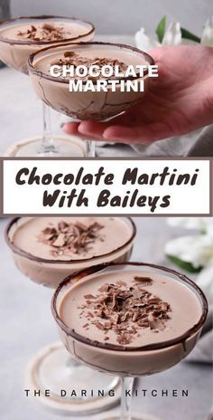 chocolate martini with bailey's the daring kitchen