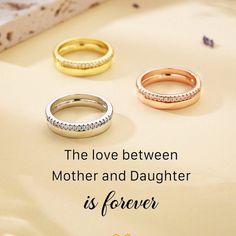 Mother & Daughter Ring - The Love Between Mother And Daughter Infinity Ring Set - To My Daughter Ring - Wedding Ring For Her - Mother & Daughter Forever Linked Together Ring - Dainty Minimalist Stackable Ring For Women - Gift For Mom Daughter - Wedding Gifts - Gift From Mom - Inspirational Jewelry - To My Mom Ring - Gift For Mom - Fashion Jewelry - Family Gifts - Sister Gifts - Friendship Gifts - Best Friend Gifts - Birthday Gifts - Mother's Day Gifts - Anniversary Gifts - Christmas Gifts - New Mother Daughter Rings, Daughter Ring, Daughter Wedding Gifts, Gifts Sister, Friends Birthday Gift, Custom Signet Ring, Mom Ring, Wedding Ring For Women, Wedding Ring For Her