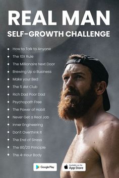 Headway App, Growth Challenge, Development Books, Best Self Help Books, Yoga Online, Man Up Quotes, Self Development Books, Personal Improvement