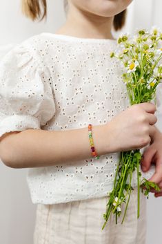 Let's vibe with this beautiful mix! These fun and vibrant colors are sure to be an eye catcher. From the deep magenta to the soft light green. This bracelet is sure to be a bold statement with your everyday pieces. The perfect accessory for every little girl! Made with the highest quality materials, this bracelet will look beautiful for years to come. Durable enough for play, precious enough to keep forever. Materials: 14k gold filled or sterling silver components. Nickel free. To learn more abo Deep Magenta, Mini Bracelet, Diy Gift Card, Bracelet Kits, Kids Bracelets, T Love, Stretchy Bracelets, Kids Jewelry, Soft Light