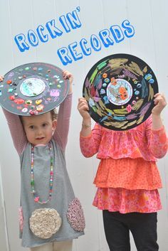 Rock N Roll Art Ideas, Rock And Roll Activities, Music Themed Crafts For Kids, Rockstar Crafts For Kids, Rock And Roll Crafts, Music Art For Preschool, 70s Crafts For Kids, Disco Activities For Kids, Prek Music Activities