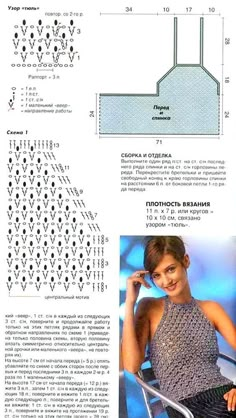 a woman sitting in a chair next to a diagram