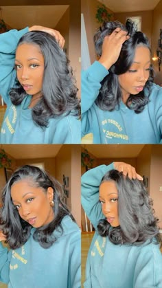 Silk Press Hairstyles, Twisted Hair, Curl Your Hair, Relaxed Hair