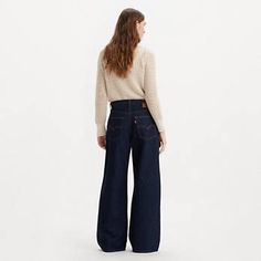 Xl Straight Women's Jeans - Dark Wash | Levi's® US Ribcage Jeans, Closet Inspiration, Relaxed Jeans, Chino Jeans, Loose Jeans, Tapered Jeans, Short Shirts, Slim Jeans, Straight Pants