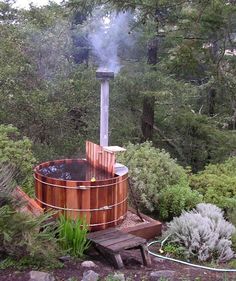 Wood Burning Hot Tub, Outdoor Hot Tub, Different Types Of Wood, Homestead Survival, Hot Tub Outdoor, Cabin Life