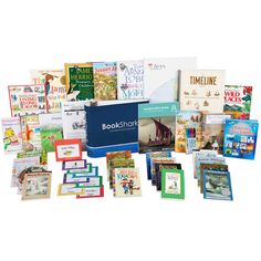 a collection of children's books and pamphlets