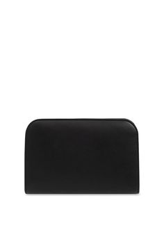 Dimensions: Width: 18.5cm, Height: 12.5cm, Depth: 5cm 100% Calf Leather Made in Italy Designer Model Number: 218352WANDAMINICL771651 Designer Colour: NERO Business Rectangular Clutch With Zipper Pouch, Classic Formal Rectangular Pouch, Black Smooth Grain Clutch For Travel, Classic Handheld Clutch For Travel, Black Business Clutch With Magnetic Closure, Modern Black Pouch For Formal Occasions, Black Clutch With Smooth Grain, Classic Black Handheld Clutch, Classic Leather Handheld Clutch