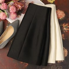 Lasaky - Stylish High-Waisted Half Skirts for Women Wraparound Skirt, Long Flowing Skirts, Silk Midi Skirt, Beautiful Long Dresses, Wrap Around Skirt, Half Skirt, Flowing Skirt, Skirts For Women, Skirt Design