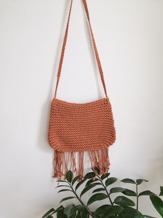 "Casual macrame shoulder bag,Boho,Summer bag,crochet handmade,2 in 1,inner zipper pocket,Multi Colors,width 11''x height 8.5\"belt length48\" ♥Size: width 11''x height 8.5\"(28x21.5cm) Other size needed, please message to me. ♥Material Cotton Cord and fabric. ♥Modern silhouette, Boho touch, perfect for the festivals and other occasions. It is a great decor for your travling,party,school... Good combination with morden, vintage, minimal. ♥Producing time : 1 weeks. We also make custom orders if yo Summer Macrame Crossbody Bag, Summer Crossbody Macrame Bag, Bohemian Shoulder Bag With Tassels For Summer, Bohemian Summer Shoulder Bag With Tassels, Bohemian Summer Shoulder Bag With Fringe, Casual Crochet Fringe Bag For Travel, Casual Brown Crochet Bag With Fringe, Casual Crochet Shoulder Bag With Tassels, Macrame Crossbody Bag For Beach