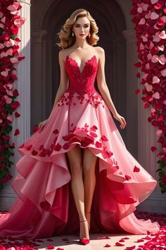 Aserti Krid - Playground Beautiful Dresses Princesses, Very Beautiful Flowers, Dragon Ball Super Wallpapers, Iconic Dresses, فستان سهرة, Art Dress, Create Art, Image Generator, Social Media Posts