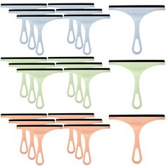 PRICES MAY VARY. Sufficient Quantity: there are 21 pieces of shower door squeegees in 3 colors, namely, pink, blue and green, 7 pieces per color, ample quantities and diverse colors can meet your daily using needs Reliable Quality: the window squeegee is made of quality plastic and silicone blade, which is safe and reliable, not easy to break, and the soft blade will not hurt the surfaces, leaving no marks Comfy to Hold: the shower glass squeegee is equipped with a easy to grip handle, with a ce Shower Glass Door, Group Crafts, Feeling Fatigued, Window Squeegee, Shower Glass, Small Windows, Window Mirror, Glass Shower Doors, Car Windshield