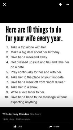 10 Things to Do for Your Wife Love Letter To Her, Writing A Love Letter, Pray Continually, Happy Wife Happy Life, Relationship Challenge, Healthy Marriage, Relationship Stuff, Happy Wife