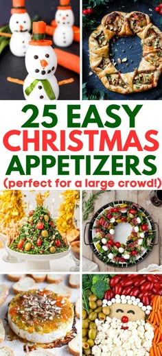 Easy Christmas Appetizers – These are the all time favorite Christmas appetizer recipes sure to please the holiday crowd! Easy Christmas finger foods that will keep your holiday party moving. Christmas party food, Christmas appetizers easy, holiday appetizers, Christmas snacks, Christmas snacks easy. Christmas Tree Appetizer, Tree Appetizer, Christmas Snacks Easy, Christmas Party Snacks, Easy Christmas Party