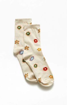 Fun Socks Aesthetic, Cool Socks Aesthetic, Cute Socks Aesthetic, Spring Socks, Aesthetic Socks, Sock Designs, Pretty Socks, Socks Aesthetic, Sock Collection