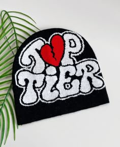 Make your status known with our super stylish Top Tier beanie! Top Tier Beanie, Bonnet Outfit, 14th Birthday Ideas, 90s Core, Custom Beanies, Y2k Beanie, Clothes Pieces, Bts Clothes, Us Drip