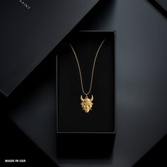 Unleash the mystique of the Oni with our Gold Oni Mask Pendant. Crafted in solid gold, this pendant features an intricately detailed Oni mask, symbolizing strength and protection against evil spirits. The bold design captures the essence of the fearsome Japanese demon, making this pendant a powerful emblem of courage and resilience. PENDANT INFORMATIONThis pendant is made of real, solid gold.• Made in USA• Size: MINI• Material: 14k or 18k solid gold• Finish: polished• Height: 0.93" (23,5 mm) x W