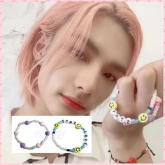 "Handmade stray kids bracelet. Lenght of the bracelet 6,5\"/17cm , elastic cord. This is standard size but if you want bigger or smaller size let me know. More group check here : https://www.etsy.com/shop/CozzyKpopStore?ref=profile_header&section_id=37265289" Stray Kids Bracelet, Kids Bead Bracelet, Pulseras Kandi, Pop Jewelry, Kids Bracelet, Kpop Diy, Straykids Hyunjin Photoshoot, Stay Kids, Kids Bracelets