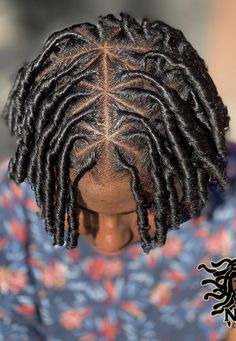 Triangle Braids Men, Triangle Locs, Locs Men, Triangle Parts, Dreadlocks Hair Care, Loc Ideas, Mens Twists Hairstyles, Coiling Natural Hair