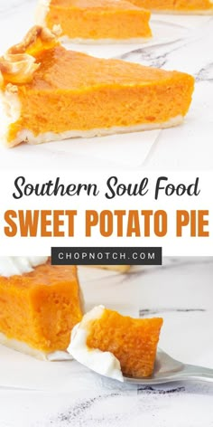 this southern soul food sweet potato pie is so good it's easy to make