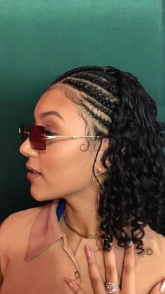 Curly Hair Styles Easy, Natural Curls Hairstyles, Hairdos For Curly Hair, Curly Hair Inspiration, Curly Girl Hairstyles, Hair Stylist Life, Box Braids Hairstyles, Hair Photo