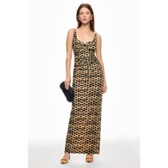 Multicolored Animal Print (90% Polyamide, 10% Spandex). Gowns. Sweetheart. Sleeveless. Back zipper closure. Made of imported materials, finished in the USA. Wilder Gown, Black Halo, Rent The Runway, Black Print, Halo, Animal Print, Spandex, Zipper, Black