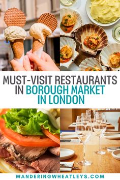 the best restaurants in borough market in london