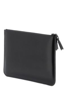 This Comme des GarÃ§ons pouch is made of brushed leather and features a multi-zip design. It has a top closure and a leather interior. Composition: 100% cow hide Leather Zipper Pouch, Comme Des Garcons Black, Zip Design, Cow Hide, Zip Pouch, Leather Zipper, Comme Des Garcons, Modern Man, Leather Interior