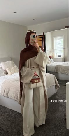 Modest Beige Outfits, Classy Modest Outfits Hijab, Hijabi Brunch Outfit, Modest Fashion Abaya, Modest Muslim Outfit Ideas, Modest Summer Casual Outfits, Old Money Muslim Outfit, Modest Autumn Outfits Hijab, Modest Brunch Outfit