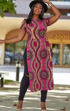 African Blouses, Style Africain, Best African Dresses, Short African Dresses, Afrikaanse Mode, Dress Ankara