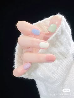 Lgbt Nails, Elegant Touch Nails, Beige Nails, Amazing Nails, Pastel Nails