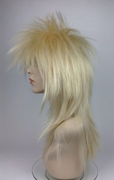 Glam Rock Hairstyles, Hair Claims, Scene Haircuts, Barbie Repaint, Punk Rock Hair, Rock Hairstyles, Teased Hair, Creative Names, Dyed Hair Inspiration