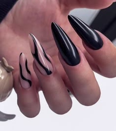 Black Acrylic Nails, Punk Nails, Gothic Nails, Romantic Nails, Goth Nails, Fall Acrylic Nails, Classy Acrylic Nails, Acrylic Nails Coffin Pink