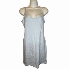 Primark Baby Blue Spring Tanktop Dress Sz M Thank You For Checking Out My Listing Feel Free To Ask Any Questions- Open To All Reasonable Offers! To Save Money On Shein You Can Go To My Profile/Me> Other Services>My Reference> Type In Us40861v Or Add In 1 Click From My Bio For A Recurring And Stackable Discount On Every Order Over $29 On @Shein_us Be Sure To Use Cash Back On Rakuten Click The Link In My Bio To Receive $30 When You Sign Up & Shop! Here’s The Link Https://Beacons.Page/Analyzfeliz/ Light Blue Sleeveless Cotton Mini Dress, Casual Summer Sleepwear Mini Length, Blue Mini Sleep Dress, Cotton Mini Sleep Dress For Spring, Cotton Mini Dress For Sleep In Spring, Cotton Mini Dress For Spring Sleepwear, Light Blue V-neck Sleepwear For Spring, Light Blue V-neck Sleepwear For Summer, Blue Cotton Sleep Dress