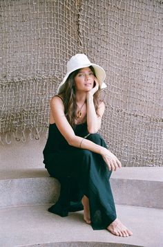 Ready for sun-filled days ahead, our new Canvas Bucket Hat is the perfect companion from sunrise to golden hour. Crafted from 100% cotton canvas with a wide adjustable brim. Available in three neutral colorways, this hat will top off any bikini or flowy summer dress. Tulum Fashion, Black Ops Zombies, Flowy Summer Dress, Flowy Summer Dresses, Bucket Hat Black, No Shoes, Natural Lifestyle, Instagram Beauty, Best Shoes