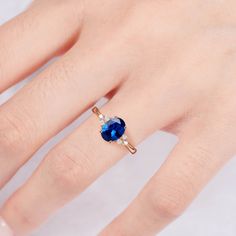 We’re determined that our customers deserve the best – and as such, here at Kherish, we’ve put our all into developing our gorgeous collection of handmade jewelries. One such product is our breathtaking Tya Sapphire ring, whose 1.0 carat center gemstone and natural crystal ring give it undeniable magic and appeal. ✦ DETAILS ✦ ✧ Handcrafted ✧ 1.0 Carat center stone ✧ Sizes 2.75-15.25 US ✧ Sterling silver ring ✧ This ring will arrive ready to gift in a Kherish velvet box. ✧ Due to the nature of th Sapphire Ring Rose Gold, Ring Rose Gold, Crystal Ring, Sapphire Jewelry, Crystal Rings, Sterling Ring, Natural Crystals, Rose Gold Ring, Sapphire Ring