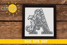 3D  layered letter SVG Layered Mandala, 3d Alphabet, Photo Layers, Unicorn Svg, Baby Unicorn, Layered Svg, Cricut Svg Files, Flower Svg, Svg Silhouette