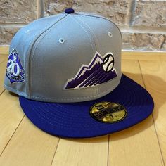 Colorado Rockies Baseball, Rockies Baseball, Puff And Pass, Colorado Rockies, New Era 59fifty, Baseball Team, 20th Anniversary, Fitted Hat, Fitted Hats