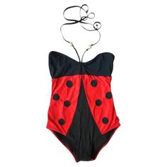 2000s Moschino Ladybird One Piece Swimsuit Baithing Suits, Ladybug Outfits, Cute Sewing Projects, Party Wear Dresses, One Piece For Women, Black Swimsuit, Dream Clothes, Women Swimsuits, Moschino