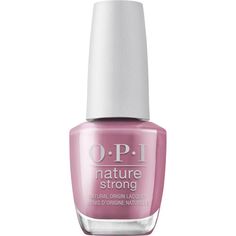 Introducing NEW Nature Strong by OPI, our first natural origin nail lacquer with lasts up to 7 days of wear and shine. The natural origin, highly pigmented, premium lacquer formula contains no animal derived ingredients and up to 75.6% Natural Origin & 84% Bio-sourced ingredients. It is *9-Free" (*) and cruelty-free (*). 30 original shades: 2 coats of color WITHOUT topcoat provide a classic nail lacquer wear, with color and shine that lasts for 7 days. The optional Top Coat provides an extra hig Opi Nail Polish Colors, Natural Nail Polish, Purple Nail Polish, Vegan Nail Polish, Purple Nail, Classic Nails, Pink Nail Polish, Opi Nail Polish, Opi Nail Lacquer